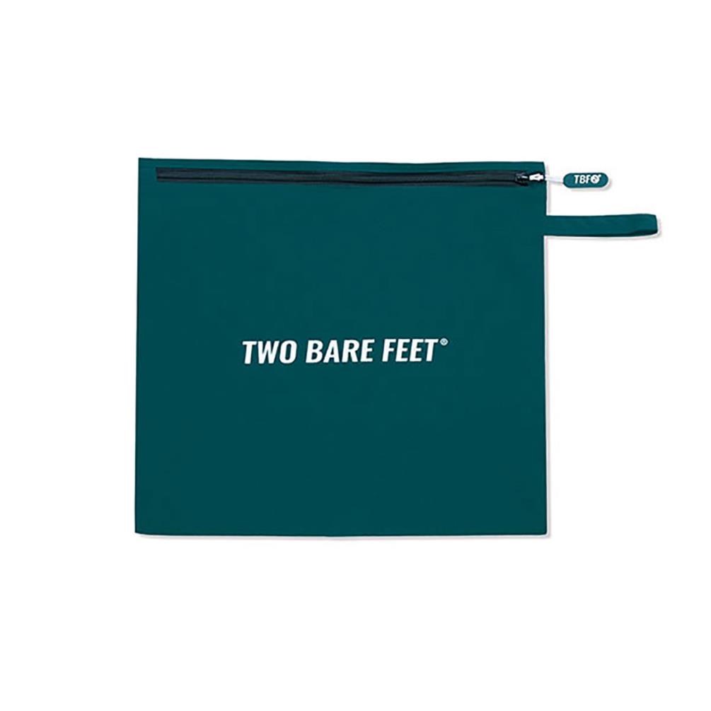 Two Bare Feet Kids Weatherproof Packable Changing Robe & Travel Bag - Sea Green / Sea Green Extra Image 3